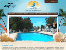 Tablet Screenshot of praiadosamores.com.br